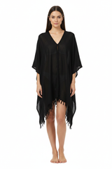 Black Kimono - Front View
