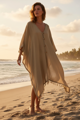 Desert Tide — Warm Sand Beige | Three-Quarter Angle