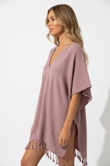 Dusty Mauve – Image 2 – Side Angle