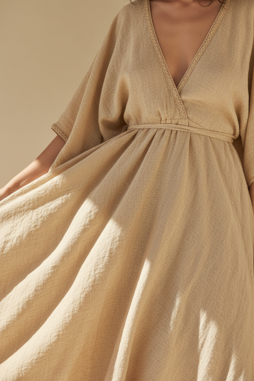 Warm Sand Beige - Close-Up Detail