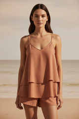 Terracotta Nude – Front Full-Body