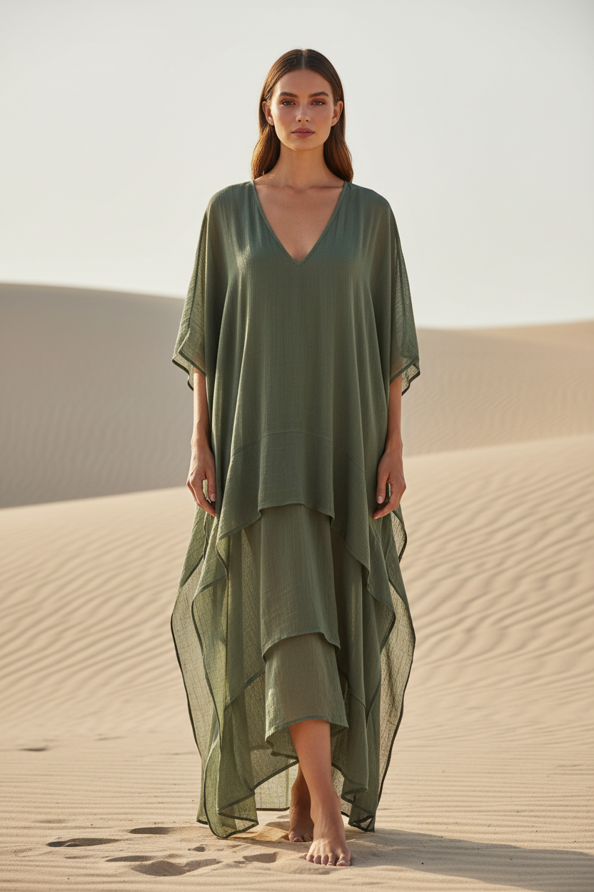 Dusty Olive - Front Full-Body
