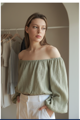 Muted Olive Mist – Side Angle