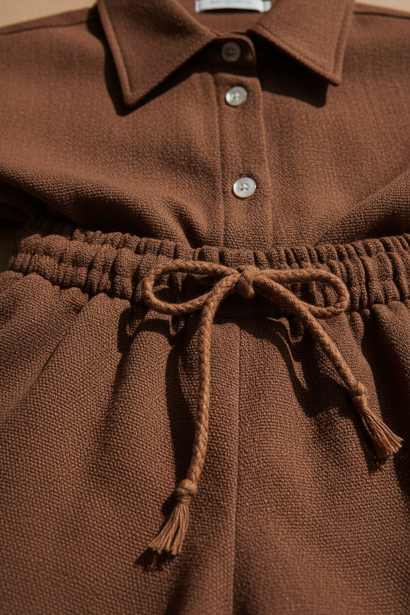 Muted Cocoa - Close-Up Detail