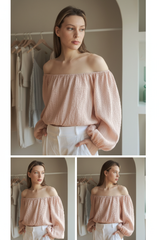 Dusty Rose Nude – Three-Quarter Editorial