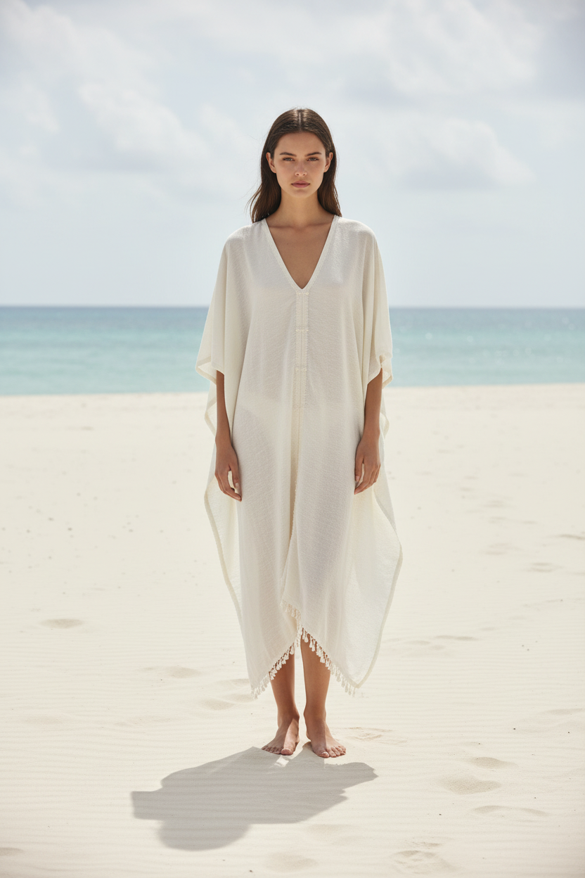 Ivory Tide Beachwear — Oversized Beach Kaftan