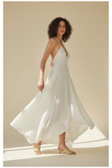 Ivory White - Editorial Fashion Pose