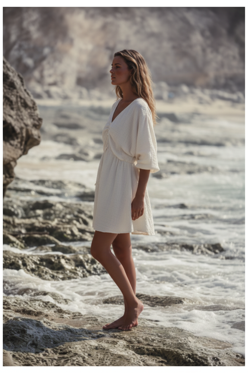 Soft Ivory Cream – Side Angle
