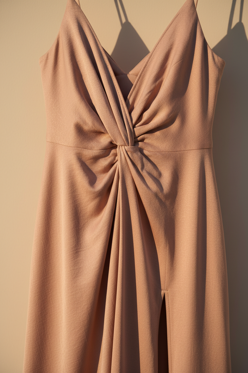 Dusty Rose Nude – Fabric Detail