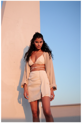 Soft Ivory Cream – Front Full-Body