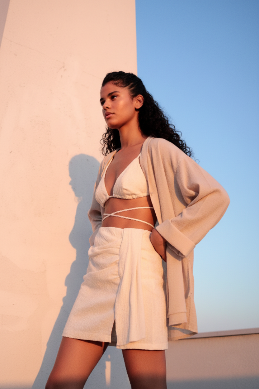 Soft Ivory Cream – Side Angle