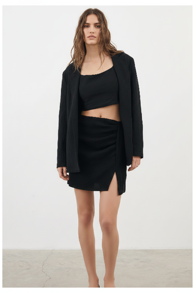 Matte Black – Three-Quarter Editorial