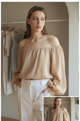 Warm Sand Beige – Front Full-Body