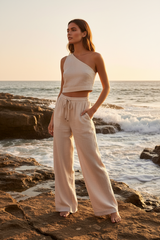 Luxury Coastal Resort Set in Seashell Beige - Lifestyle