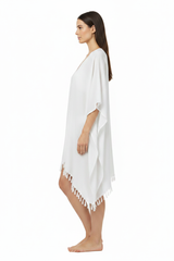 White Kaftan - Side View