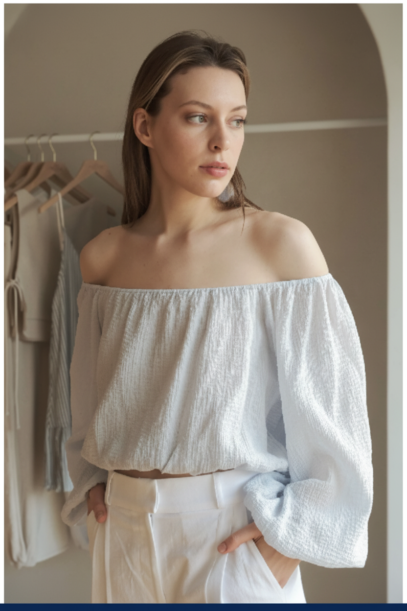 Soft Ivory White – Side Angle