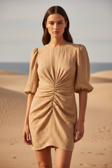Warm Sand Beige – Front Full-Body