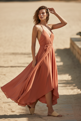 Soft Terracotta - Editorial Pose