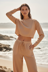 Luxury Coastal Resort Set in Soft Sandstone - Front Full Body