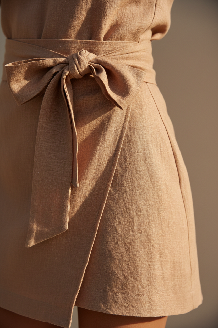 Dusty Clay Nude – Fabric Detail