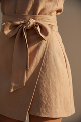 Dusty Clay Nude – Fabric Detail