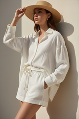 Pure Ivory White - Editorial Pose