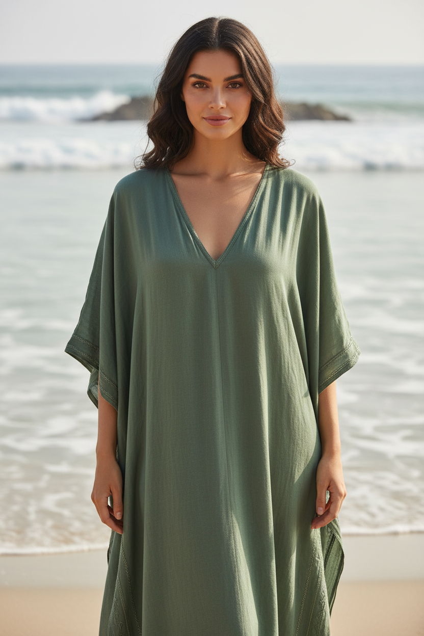 Dusty Olive - Front Full-Body