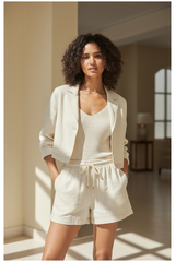 Ivory Linen - Three-Quarter Editorial