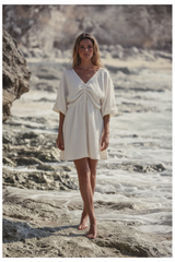 Soft Ivory Cream – Front Full-Body