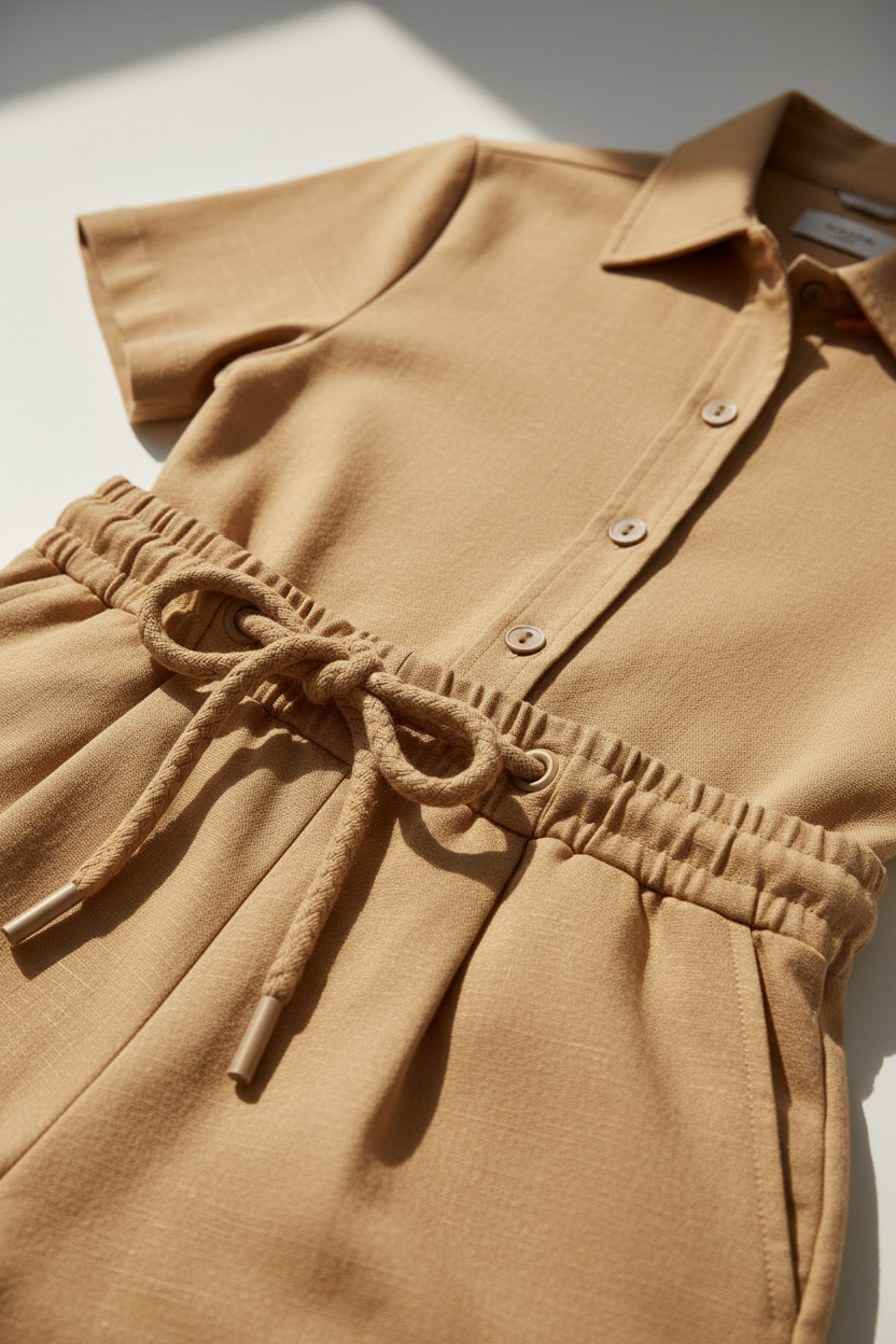 Warm Sand Beige - Close-Up Detail