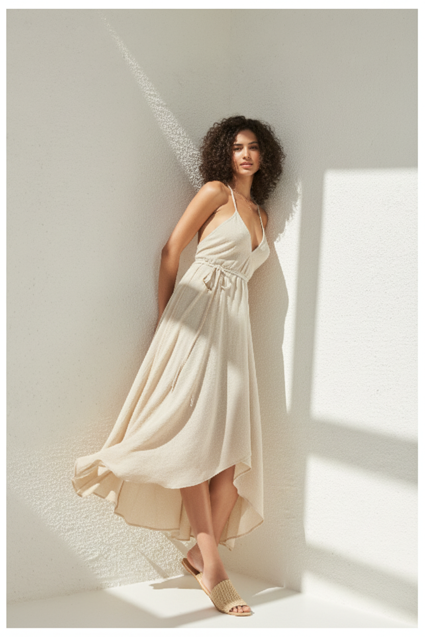 Desert Beige - Editorial Pose