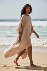 Soft Sand Beige - Walking Pose