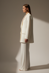 Soft Ivory White – Side Angle