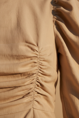 Warm Sand Beige – Fabric Detail