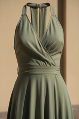 Dusty Olive - Close-Up Detail