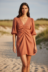 Dusty Terracotta – Front Full-Body
