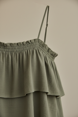 Dusty Olive – Fabric Detail