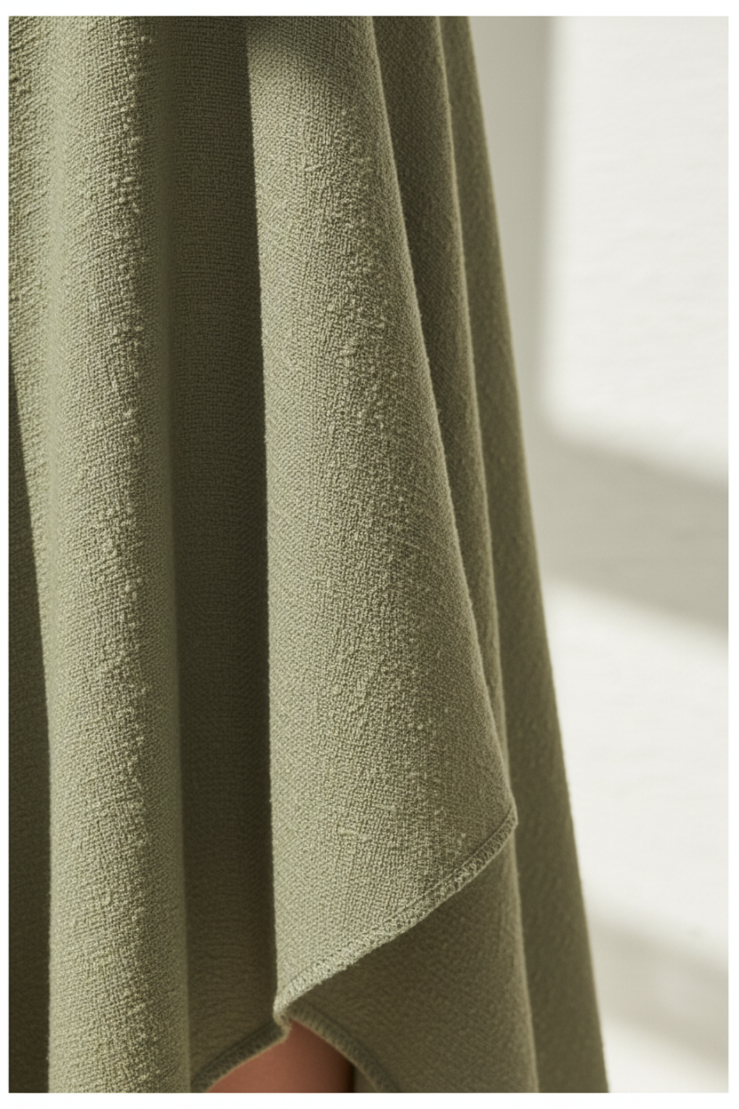 Dusty Olive - Close-Up Detail