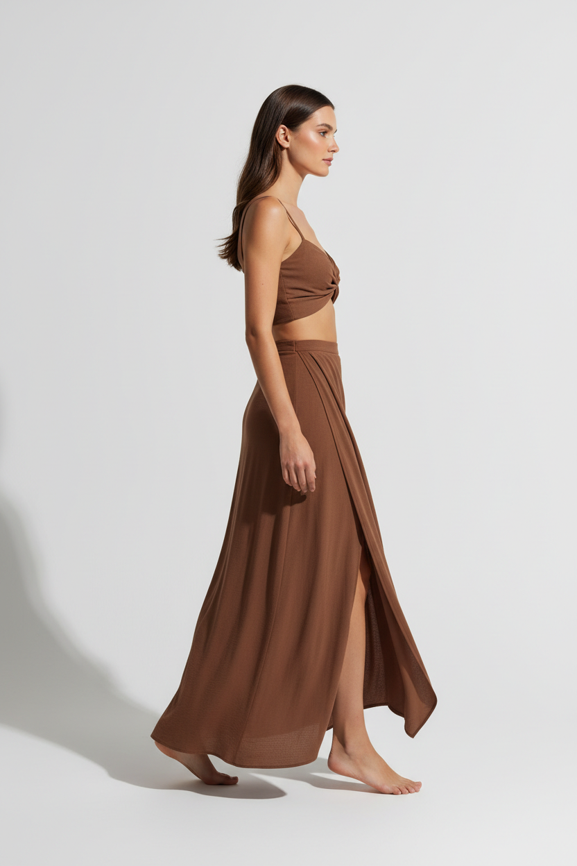 Soft Cocoa Brown – Side Angle