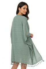 Sage Green – Image 3 – Back Over-Shoulder Pose