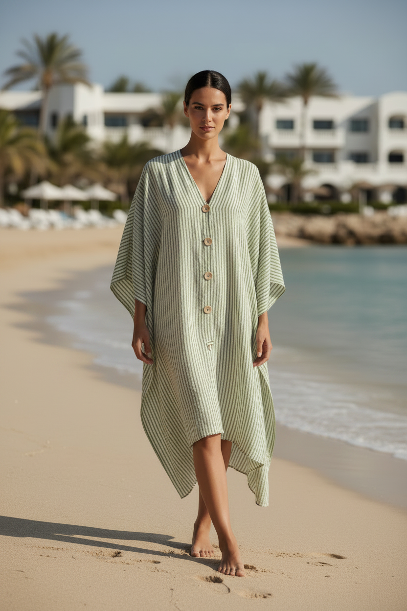 Sage Green Kaftan