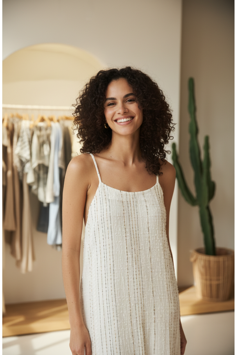 Smiling Boutique Shot